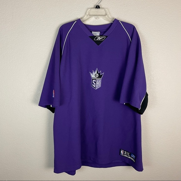 Sacramento Kings Reebok Warm Up Shirt Size 3XL NBA - Picture 1 of 9